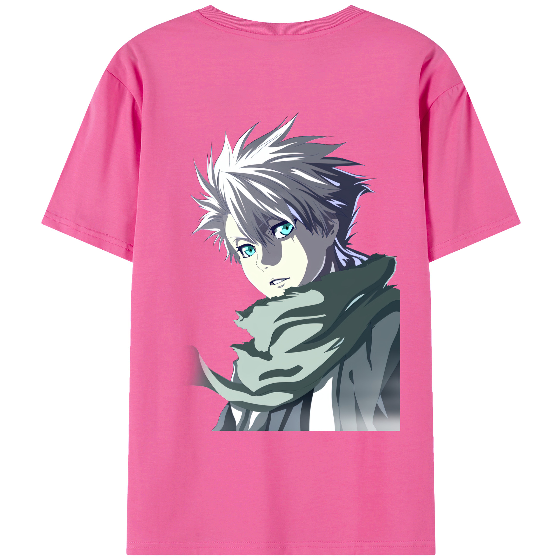 （画像用） ブリーチ 日番谷冬獅郎（ひつがや とうしろう） BLEACH Hitsugaya Toushirou レディース半袖Tシャツ(バックプリント)